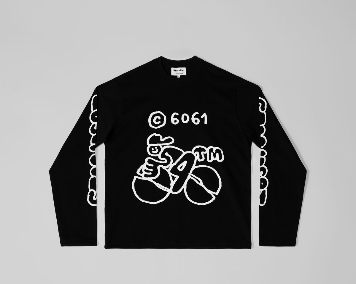 Standert & Stefan Marx | Long Sleeve T-Shirt | Black