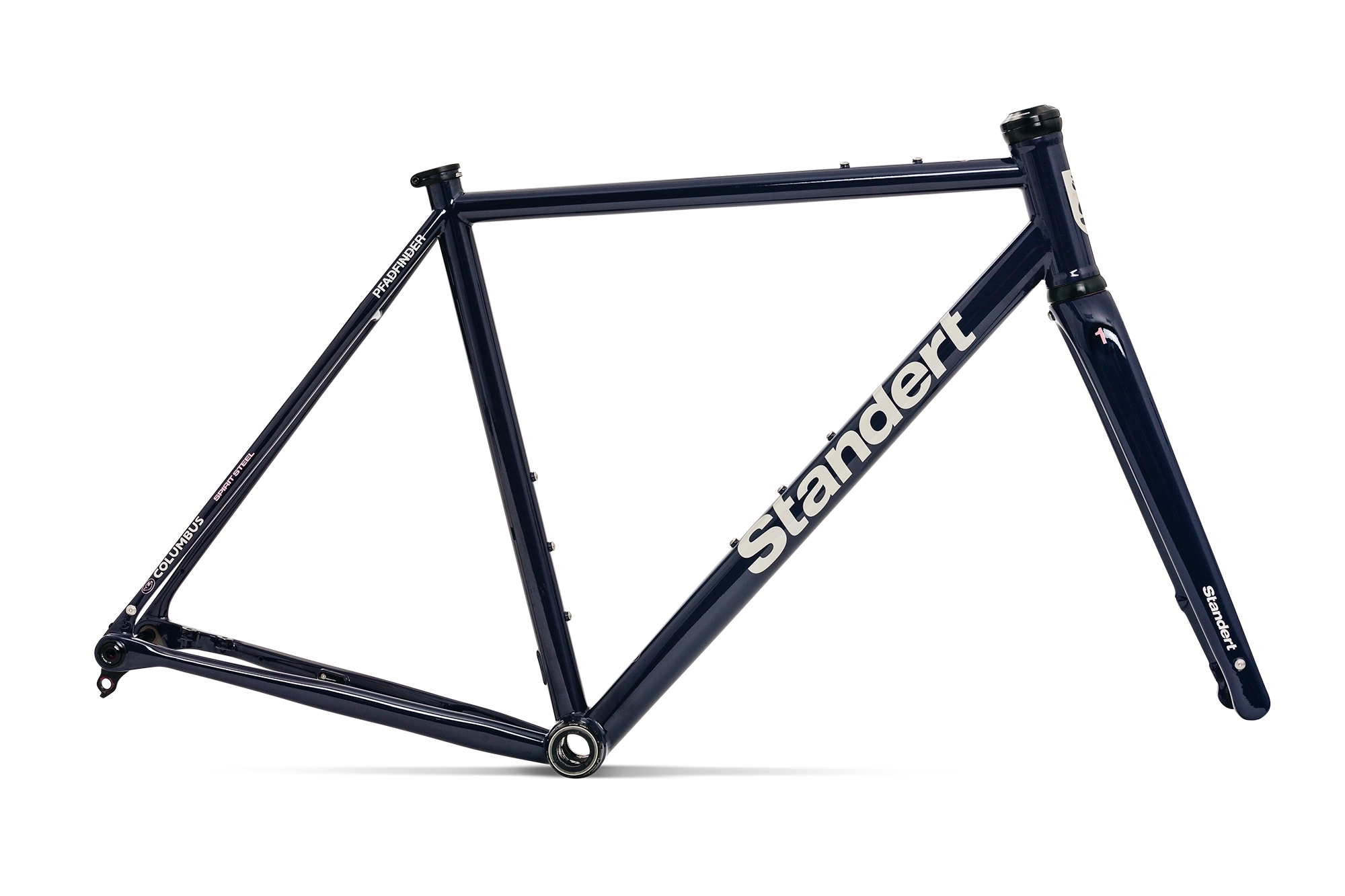Pfadfinder Midnight Blue Marauder Steel Endurance Road Bike Frame Standert