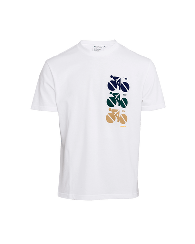 T-Shirt | 3 Bikes | White MY 24