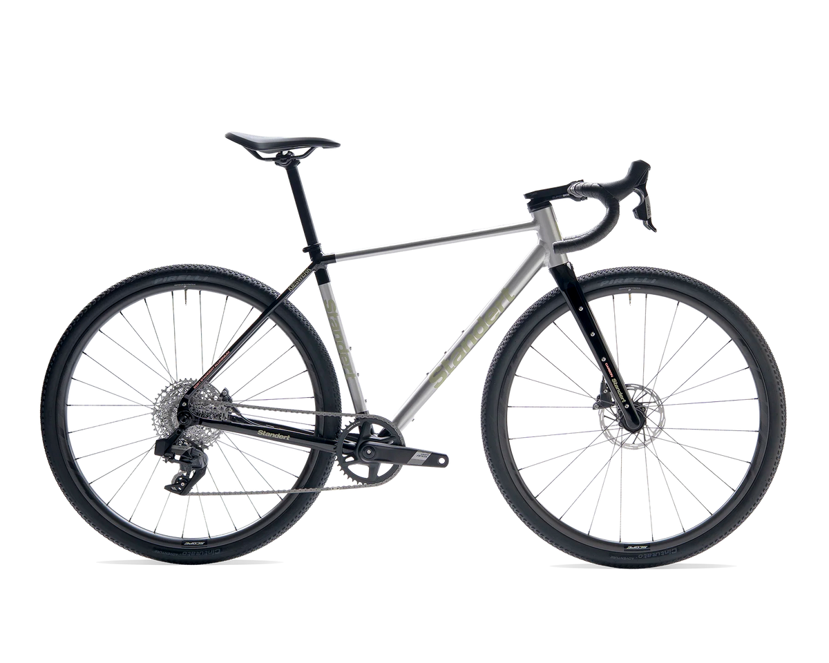 Standert Gravel Bike Kieswerk Shimano SRAM Apex Silver Raw