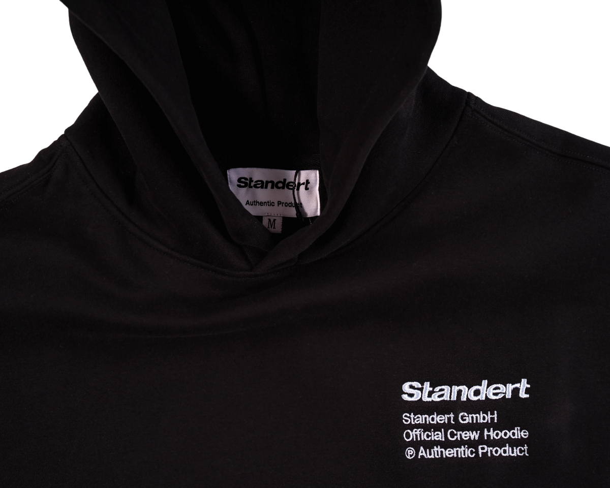 Standert Hoodie | Black | Ride Worldwide