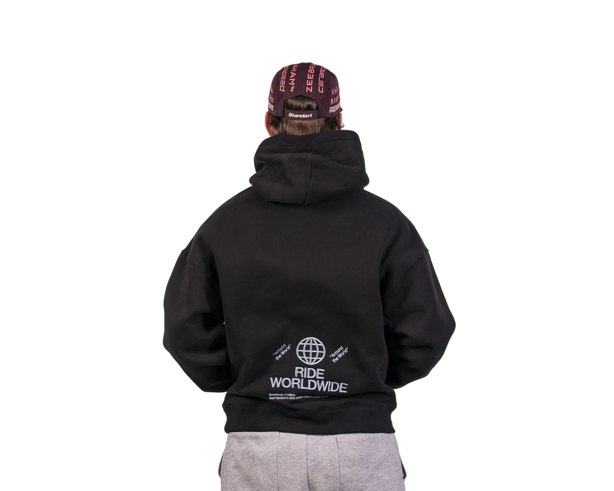Standert Hoodie | Black | Ride Worldwide