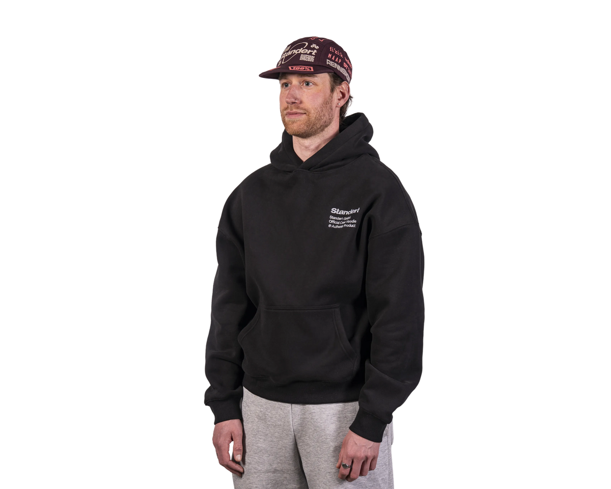Standert Hoodie | Black | Ride Worldwide
