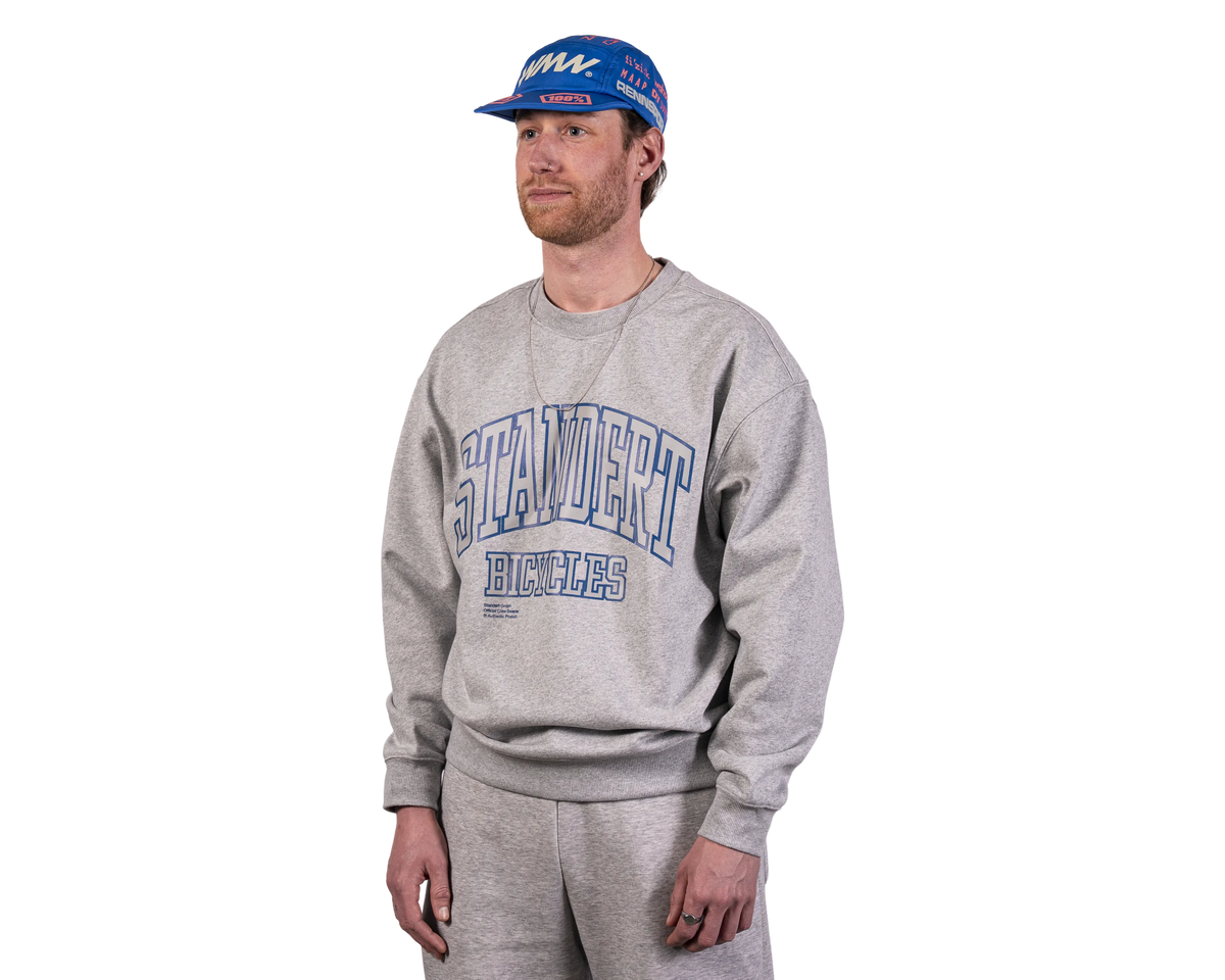 Standert Crewneck Sweater | Grey | Athletic Logo