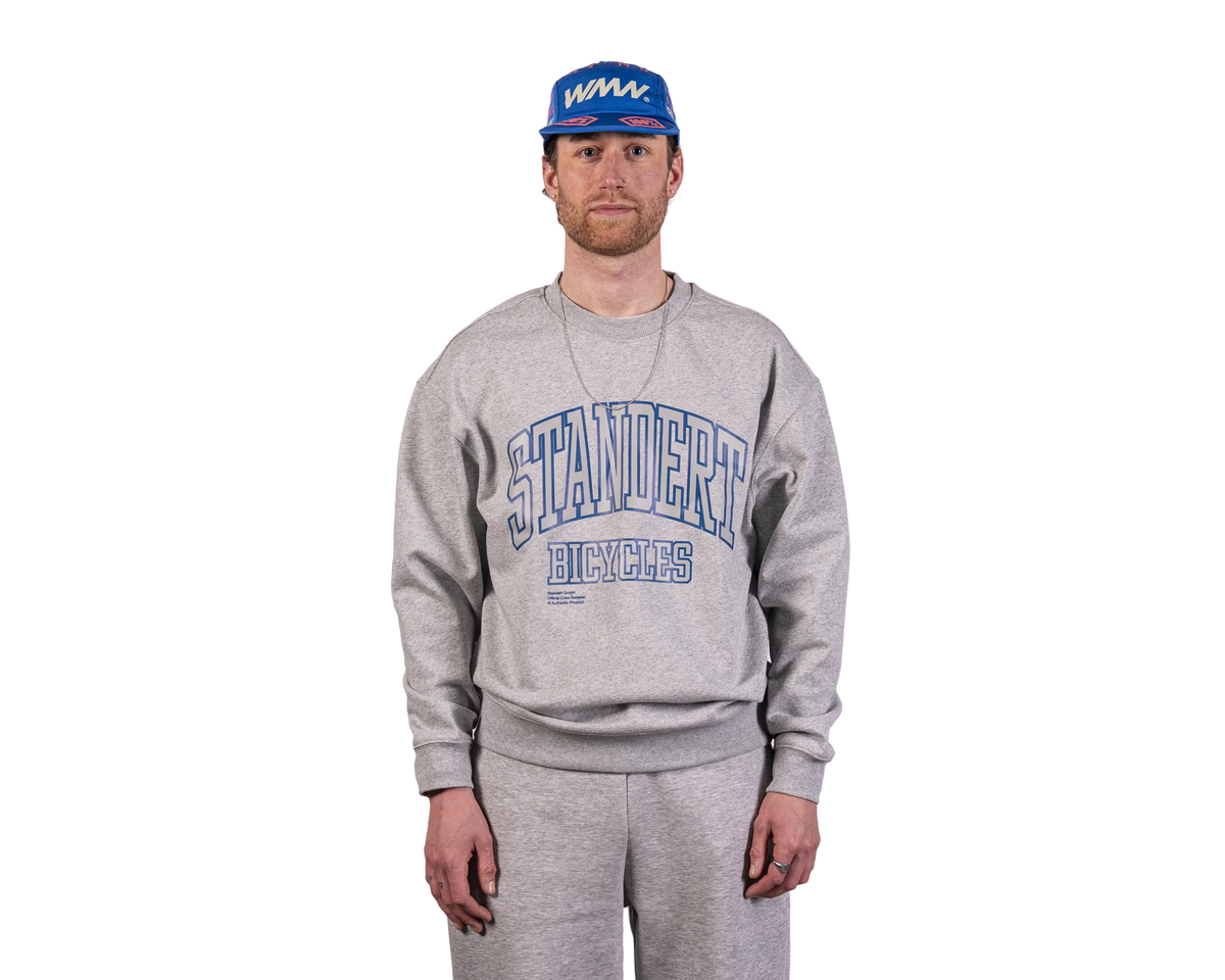 Standert Crewneck Sweater | Grey | Athletic Logo