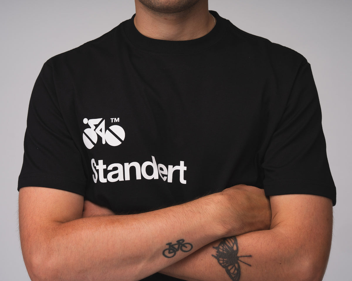 Standert T-Shirt | MY 26 | Black | Helvetica Club