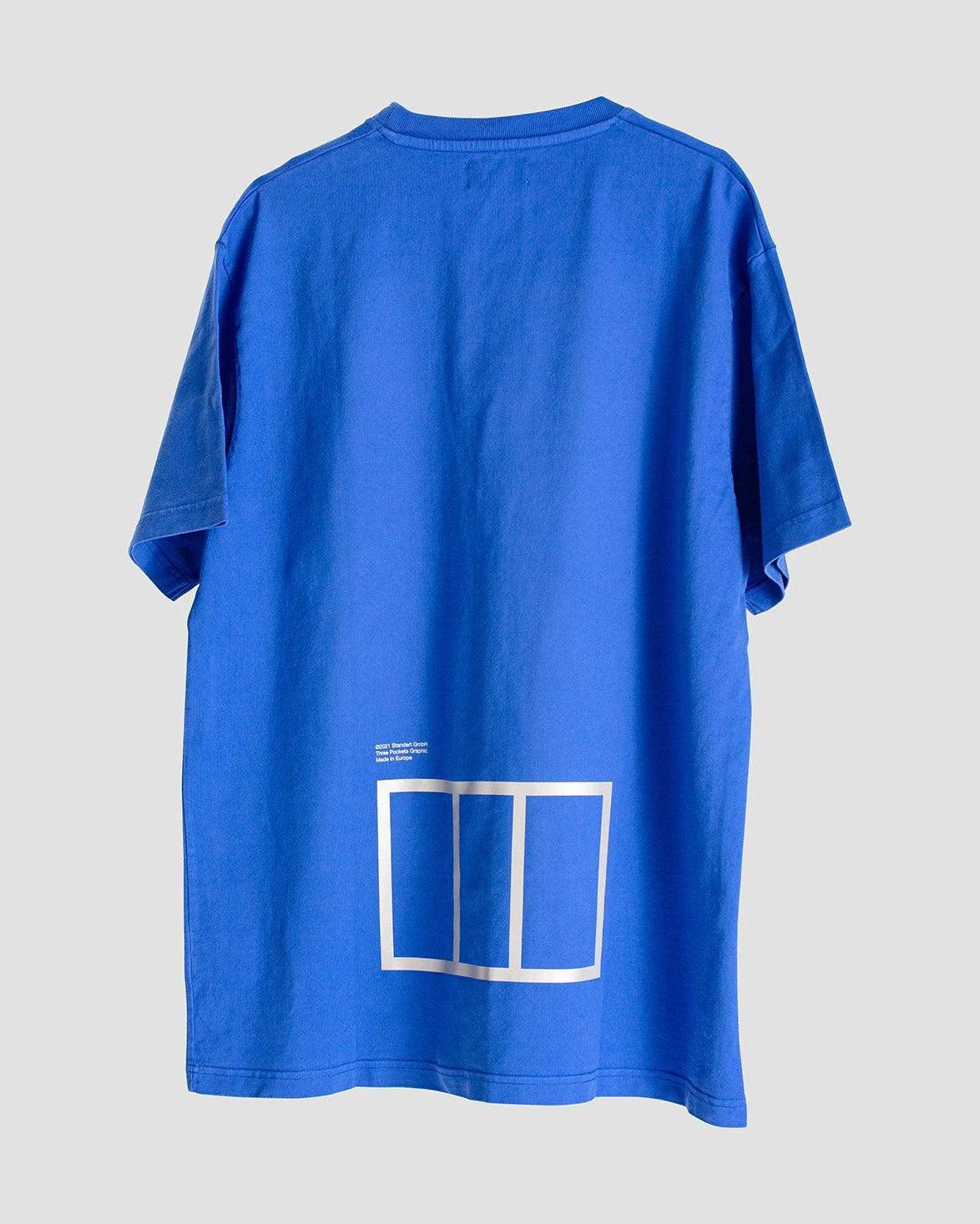 T-Shirt Standert Premium Performance Blue Casual Cycling
