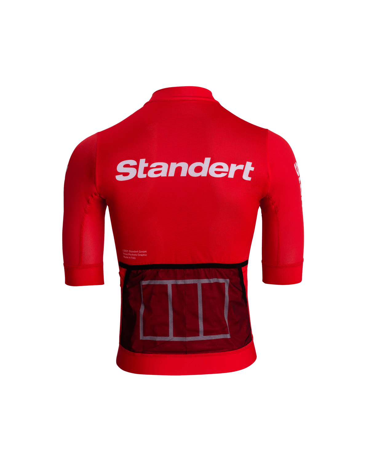 Standert Bikes cycling jersey red
